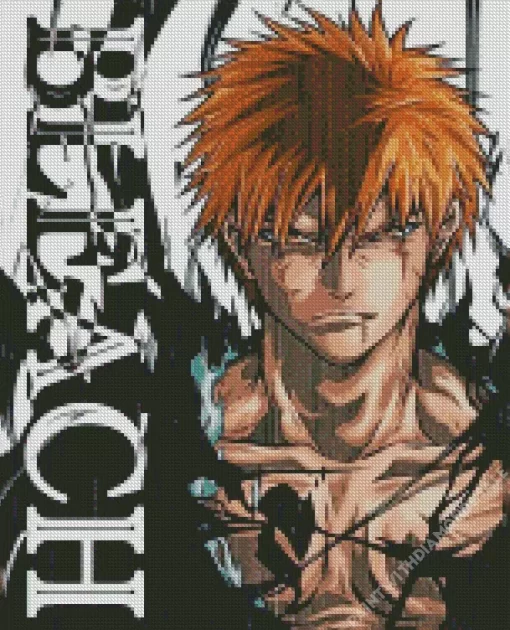 Ichigo Kurosaki Bleach Diamond Dotz