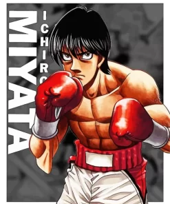 Ichiro Miyata Hajime No Ippo Diamond With Numbers