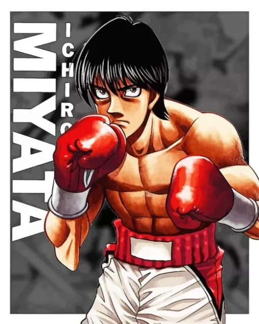 Ichiro Miyata Hajime No Ippo Diamond With Numbers