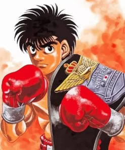 Ippo Makunouchi Hajime No Ippo Diamond With Numbers