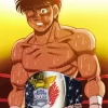 Ippo The Boxer Diamond With Numbers