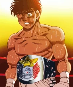 Ippo The Boxer Diamond With Numbers