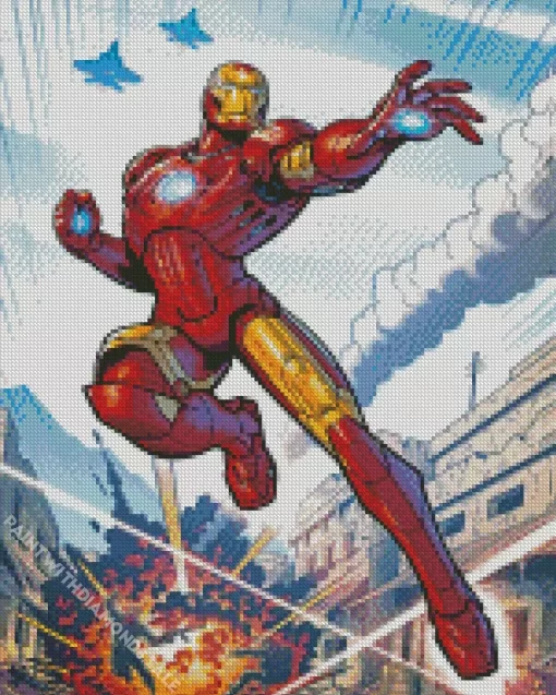 Iron Man Animation Diamond Painting