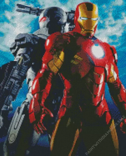 Iron Man Character Diamond Painting