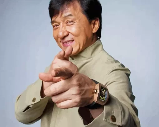 Jackie Chan Actor Diamond Painting