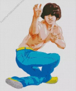 Jackie Chan Art Diamond Painting