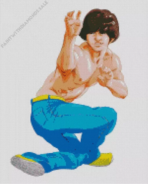 Jackie Chan Art Diamond Painting