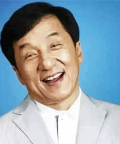 Jackie Chan Smiling Diamond Painting