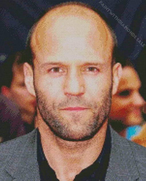 Jason Statham Actor Diamond Painting