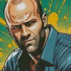 Jason Statham Art Diamond Painting