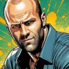 Jason Statham Art Diamond Painting