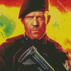 Jason Statham In The Expendables 3 Diamond Painting