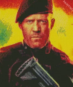 Jason Statham In The Expendables 3 Diamond Painting