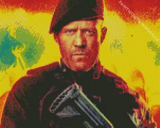 Jason Statham In The Expendables 3 Diamond Painting