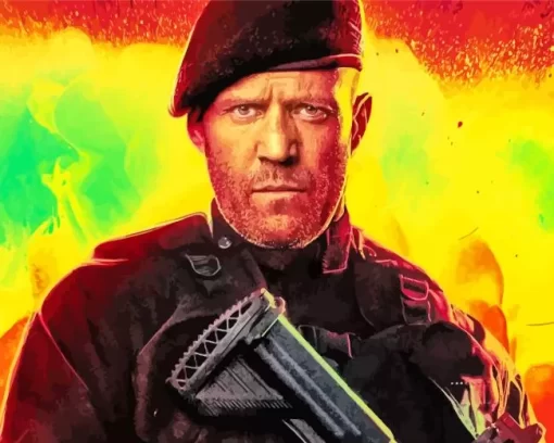 Jason Statham In The Expendables 3 Diamond Painting