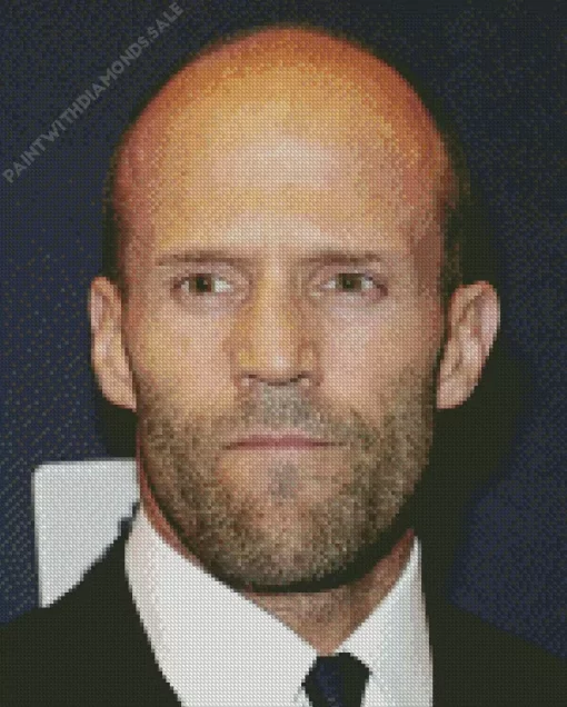 Jason Statham In Suit Diamond Painting