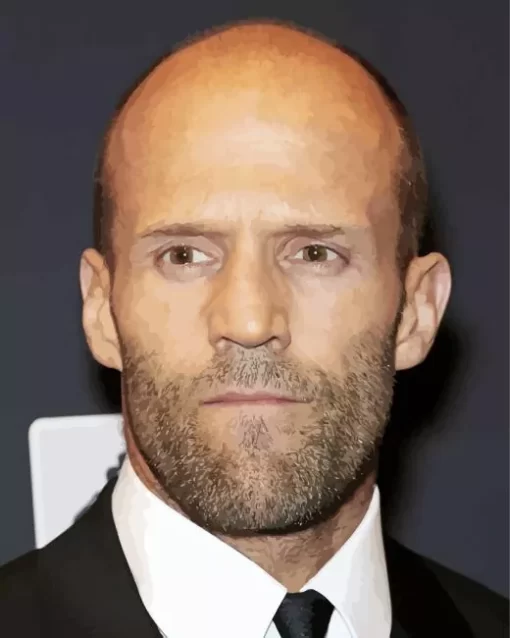 Jason Statham In Suit Diamond Painting