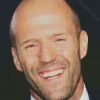 Jason Statham Smiling Diamond Painting