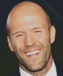 Jason Statham Smiling Diamond Painting