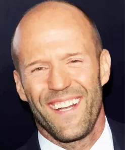 Jason Statham Smiling Diamond Painting