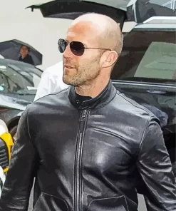 Jason Statham Wearing Black Diamond Painting