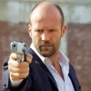 Jason Statham With Gun Diamond Painting