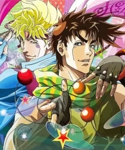 JoJos Bizarre Adventure Anime Diamond By Numbers