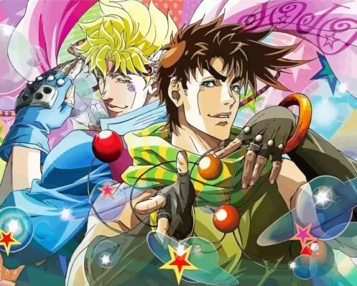 JoJos Bizarre Adventure Anime Diamond By Numbers