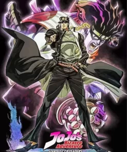 JoJos Bizarre Adventure Anime Poster Diamond By Numbers