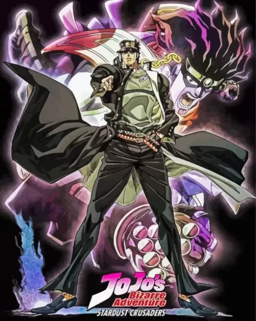 JoJos Bizarre Adventure Anime Poster Diamond By Numbers