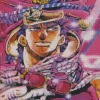 JoJos Bizarre Adventure Joseph Diamond With Numbers