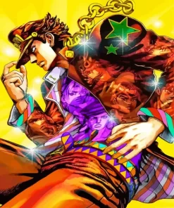 JoJos Bizarre Adventure Jotaro Diamond By Numbers