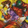 JoJos Bizarre Adventure Jotaro Diamond With Numbers