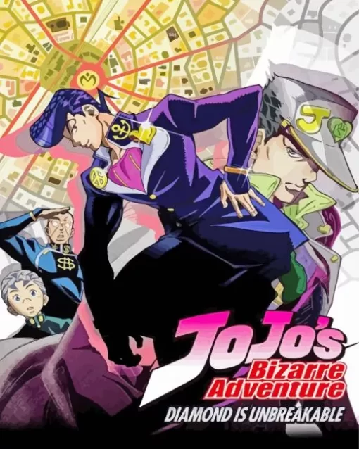 JoJos Bizarre Adventure Manga Diamond By Numbers