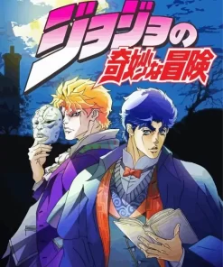 JoJos Bizarre Adventure Manga Poster Diamond By Numbers