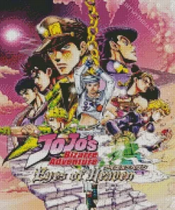 JoJos Bizarre Adventure Manga Serie Diamond With Numbers