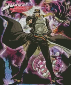 JoJos Bizarre Adventure Poster Diamond With Numbers