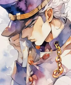 Jojos Bizarre Adventure Jotaro Diamond By Numbers