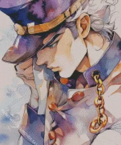 Jojos Bizarre Adventure Jotaro8 Diamond With Numbers