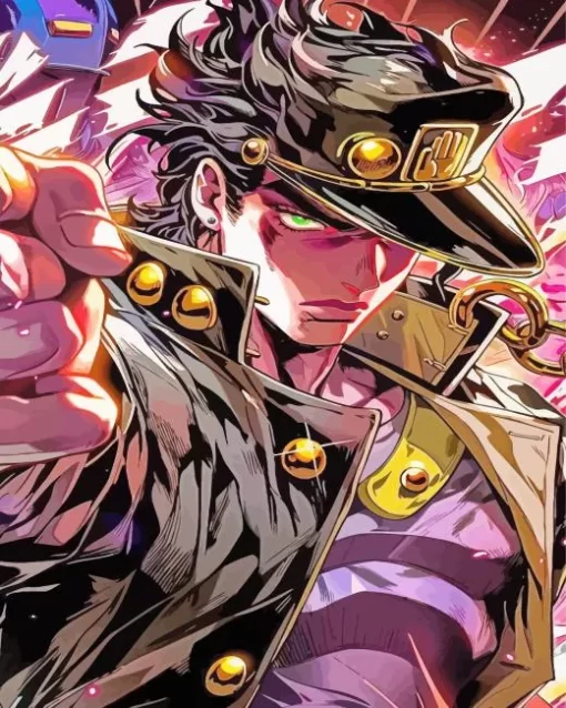 Jotaro Kujo Diamond By Numbers