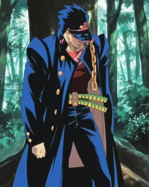 Jotaro Kujo Jojos Bizarre Adventure Diamond By Numbers