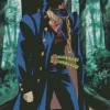 Jotaro Kujo Jojos Bizarre Adventure Diamond With Numbers