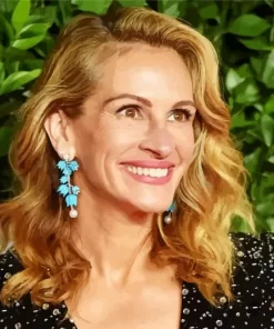 Julia Roberts Smiling Diamond Painting