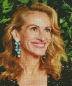 Julia Roberts Smiling Diamond Painting