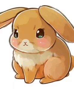 Kawaii Bunny Diamond Painting