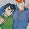 Kazuma Kuwabara With Yusuke Urameshi Diamond Dotz