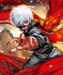 Ken Kaneki Tokyo Ghoul Anime Diamond Paintings