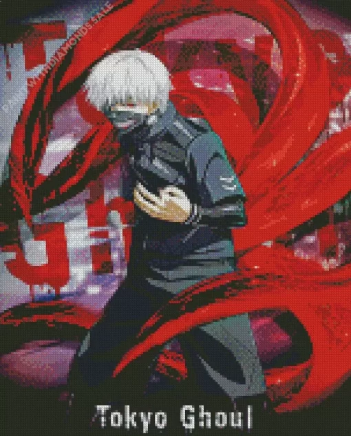 Ken Kaneki Tokyo Ghoul Diamond Dotz