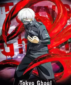 Ken Kaneki Tokyo Ghoul Diamond Paintings