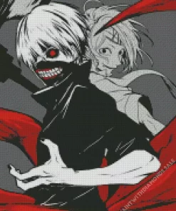 Ken Kaneki and Juuzou Suzuya Diamond Dotz